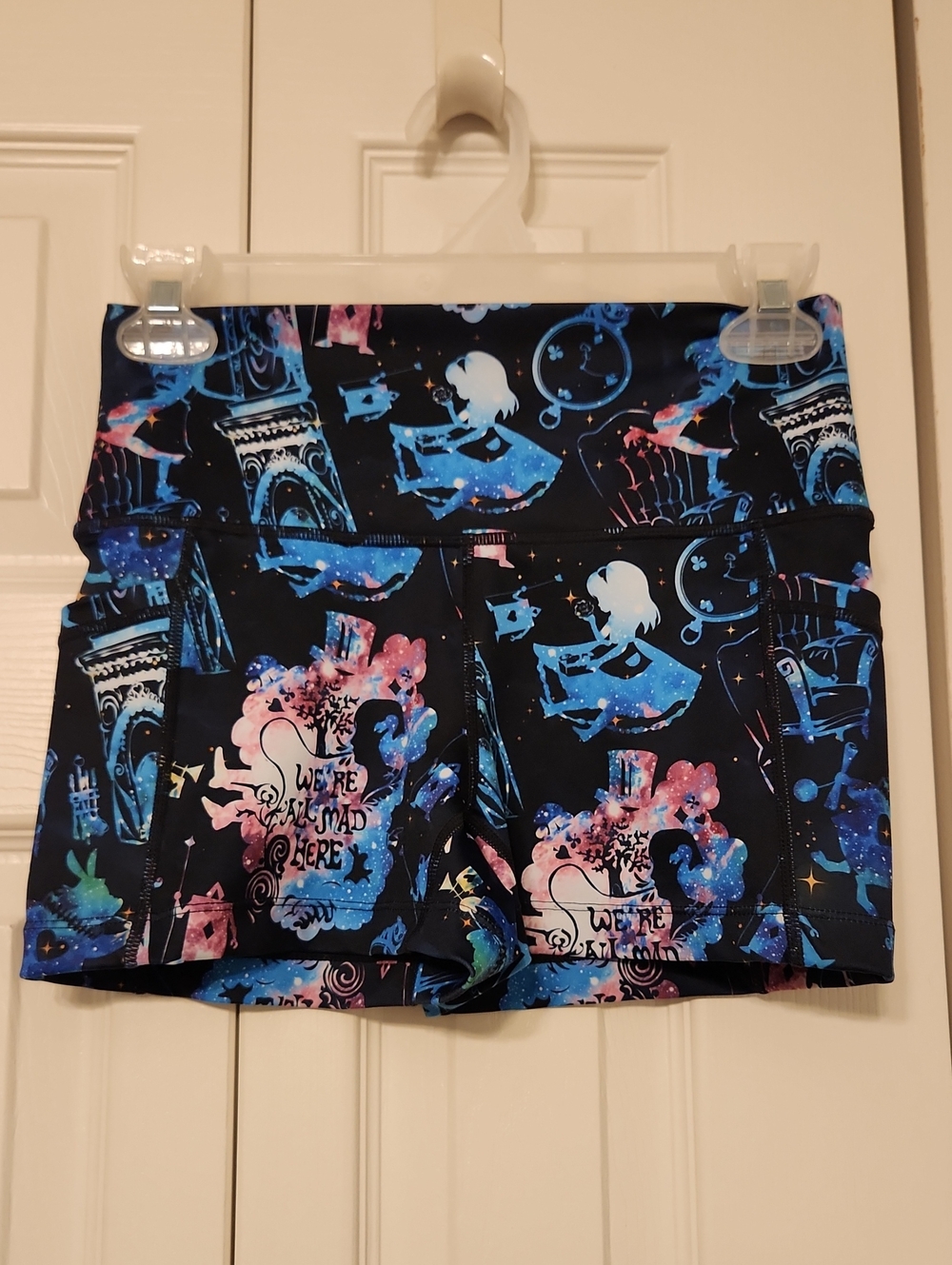 Constantly Varied Gear Alice In Wonderland Athletic Shorts - We're All Mad Here